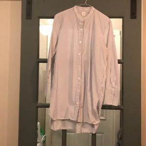 Gap- striped tunic